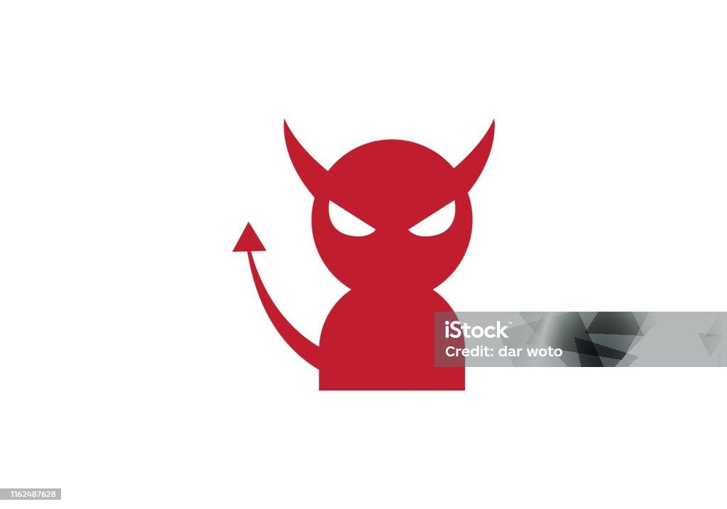 Devil Vector Stock Illustration - Download Image Now - Computer Graphic ...