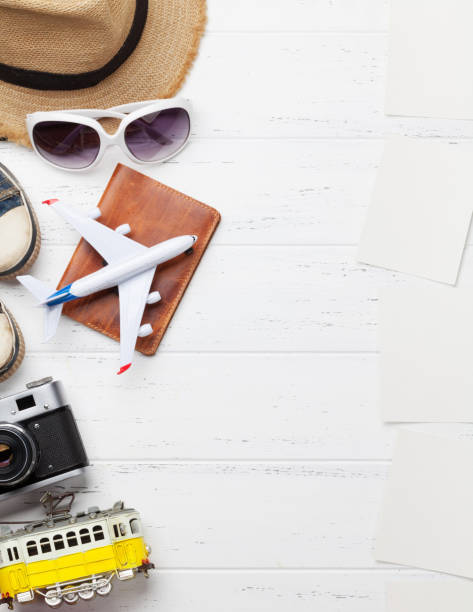 istock Travel vacation background concept 1162490407