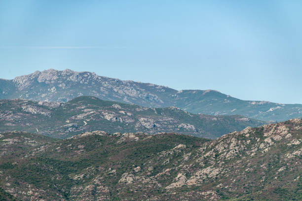 From the foremost to the back : Monte Revincu, Capu Castincu and The Tenda Chain