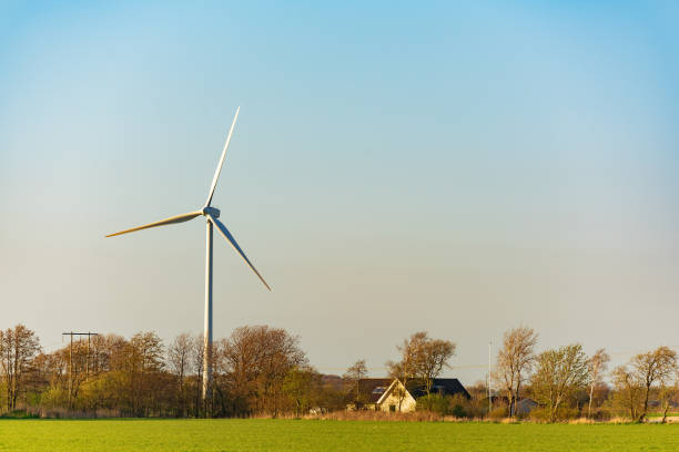 istock Wind turbines on the beautiful autumn meadow. 1162492657