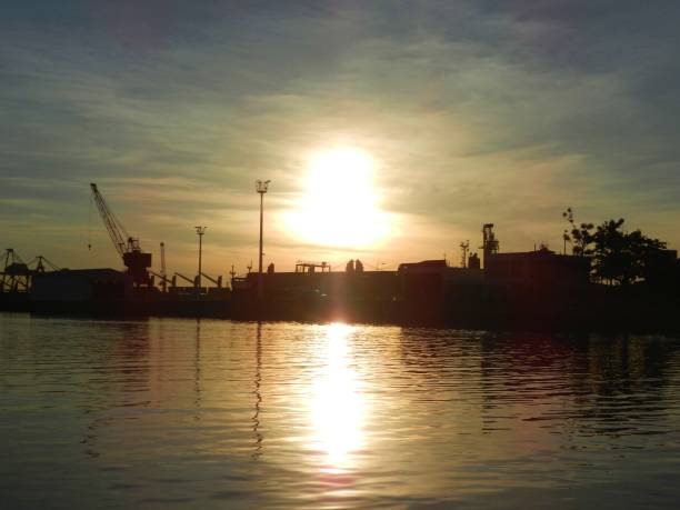 istock Ross River and Townsville Port 1162495106