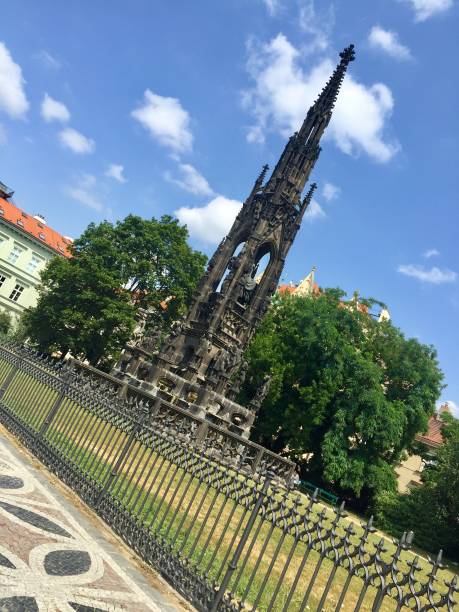 istock Ancient Monument Palacky in Prague 1162495894