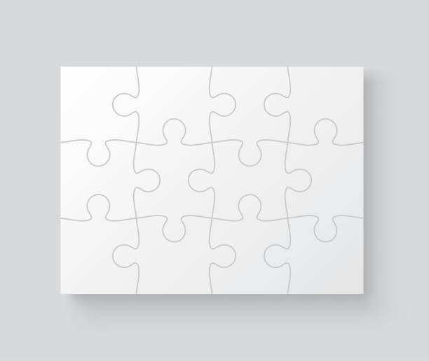 50+ Puzzle 12 Pieces Stock Illustrations, Royalty-Free Vector Graphics &  Clip Art - iStock