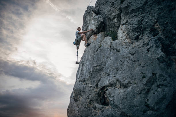 istock Disability man loves adrenaline 1162501233