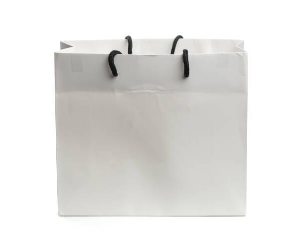 istock Paper bag on white background. Mockup for design - Image 1162508226