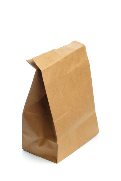 istock Paper bag on white background. Mockup for design - Image 1162508229