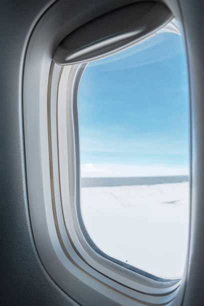 istock The view from the window of the plane 1162508468