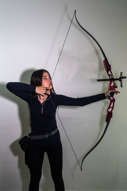 istock A young female Archer arhery 1162520855