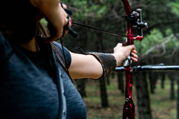 istock A young female Archer arhery 1162521490