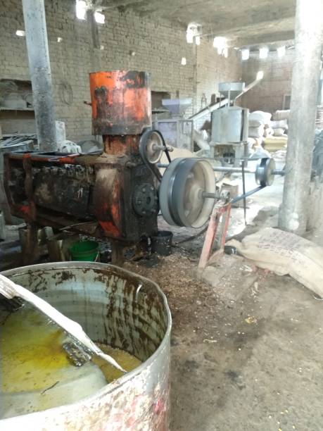 istock Indian Mustard Oil Factory. 1162529498