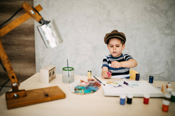 istock I will surprise mum with my painting 1162532155