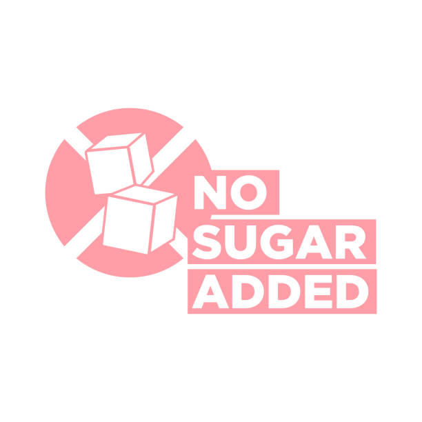 bildbanksillustrationer, clip art samt tecknat material och ikoner med sockerfri ikon. inget tillsatt socker. - no sugar