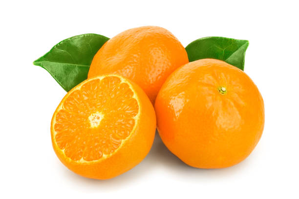 istock tangerine or mandarin fruit with leaves isolated on white background 1162539952