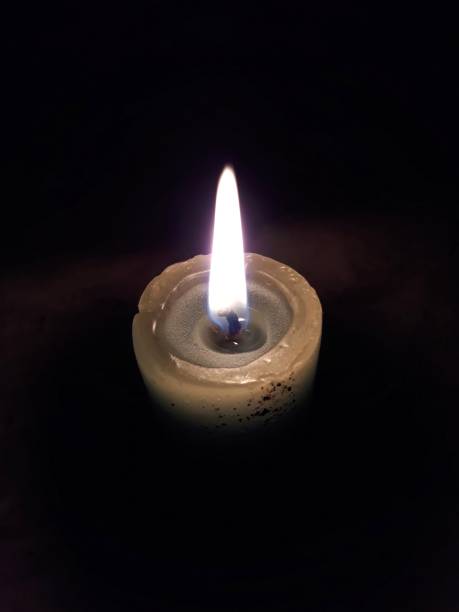 istock Picture of a burning candle 1162547222