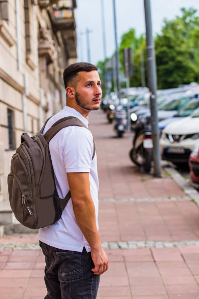 istock Tourist Backpacker Exploring the City 1162552582