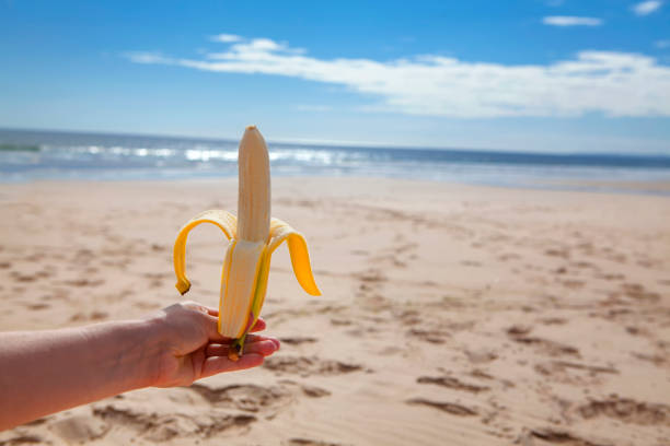 istock banana on the beach 1162553329