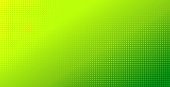 Abstract green gradient halftone background. Natural color vector backdrop