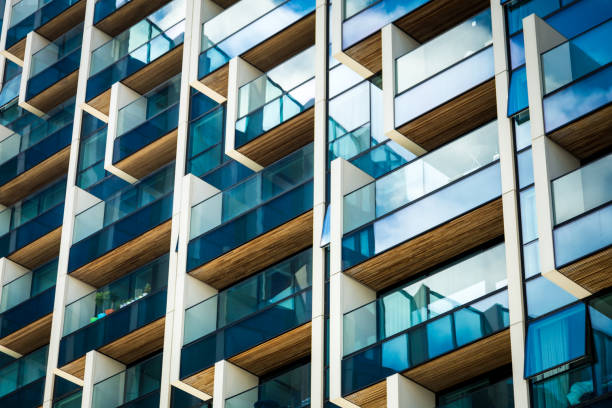 istock Abstract Futuristic Modern Architecture in the City 1162556307