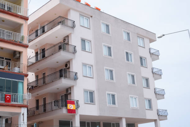 istock Construction of high rise residential buildings. 1162558160