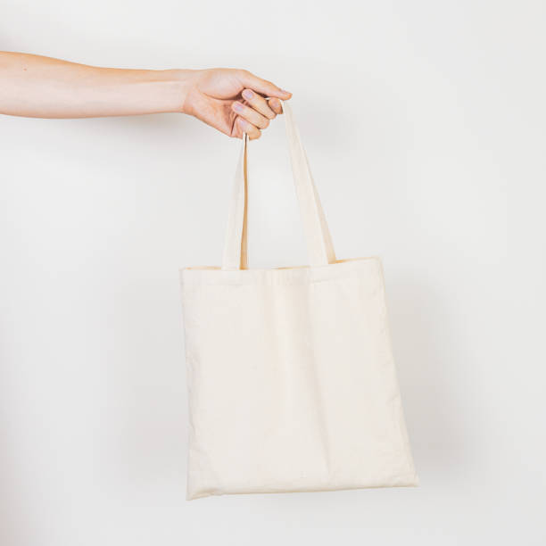 istock Frabic tote bag for zero waste lifestyle. 1162561091