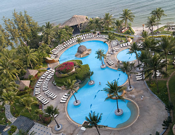 istock Swimming pool in a hotel 116256605