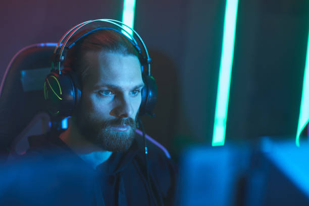 istock Zombie gamer in video game club 1162572814
