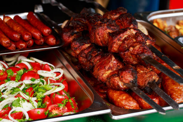 istock The meat skewers 1162583359
