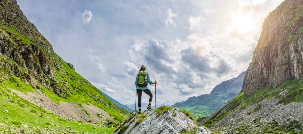 istock Woman while hiking in mountains 1162587270