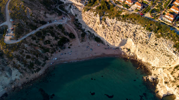 istock aerial hidden cove sunset villa image 1162587665