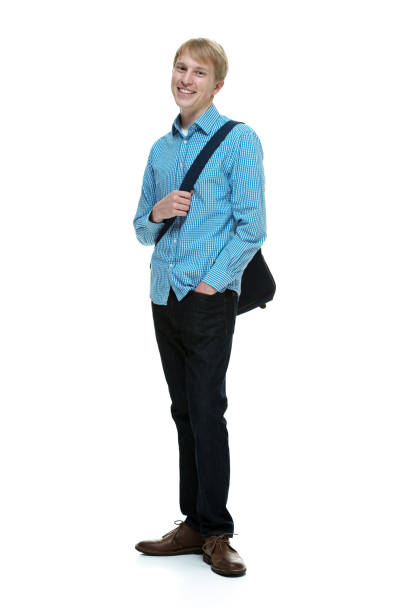 istock Handsome man wearing a sholder bag 1162591414