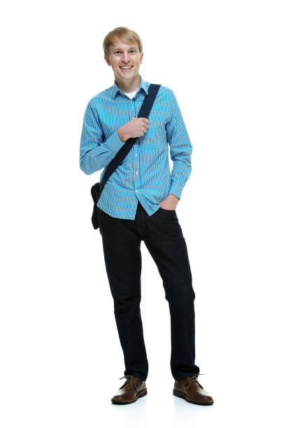 istock Handsome man wearing a sholder bag 1162591443