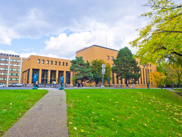 istock Hokkaido University in autumn. 1162591555