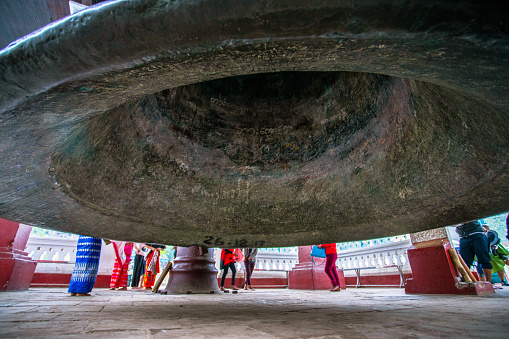 Mingun Bell, one of the largest bell in the world, Mingun, Sagaing Region, Myanmar