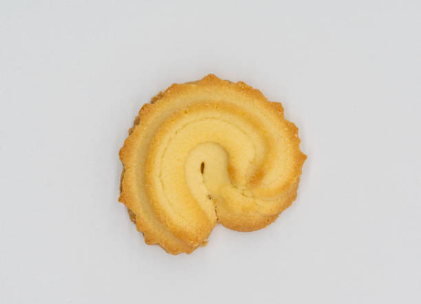 istock Homemade cookie isolated on white background. 1162592486