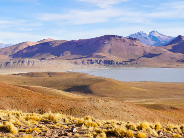 istock Beautiful Mountains Landscape with sky and clouds in Bolivia 1162605783
