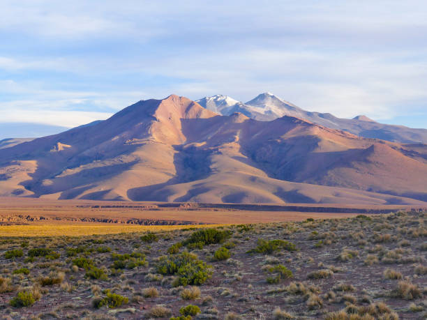 istock Beautiful Mountains Landscape with sky and clouds in Bolivia 1162606558