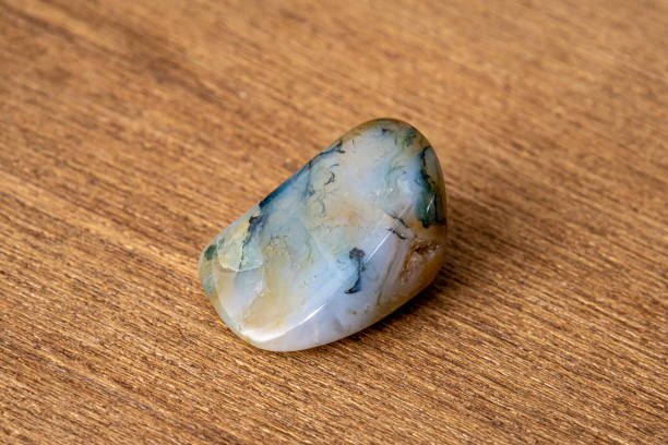 istock Picasso jasper gemstone in different tones grey black white and beige 1162608654