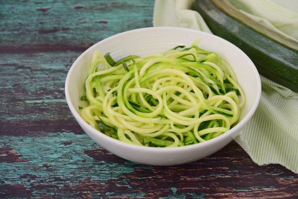 istock Zoodles (zucchini noodles) in a bowl 1162613625