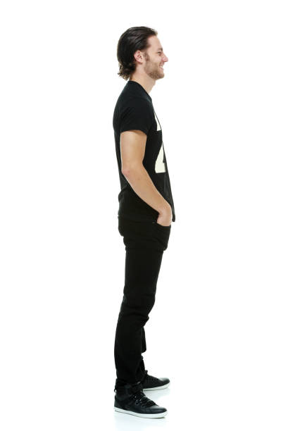 istock Handsome man wearing t-shirt and jeans 1162614350