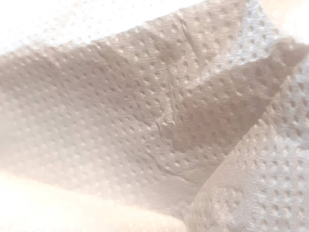istock Background Material napkin. Photo paper backdrop. White texture. 1162614470