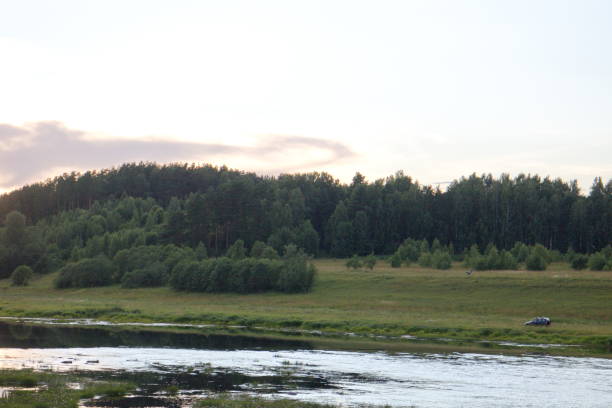 istock River landscape summer sunny evening 1162614707