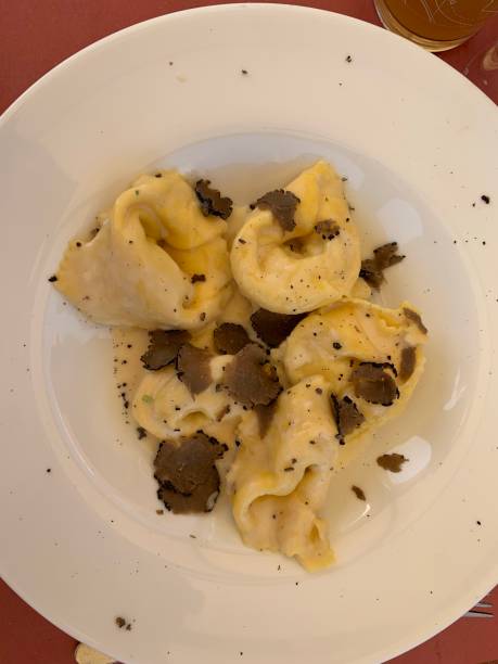 istock Cheese ravioli with truffle 1162619161