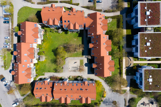 istock Residential Buildings From Above 1162620224
