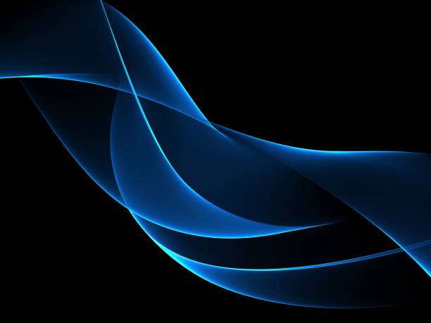 istock Abstract Business Soft Blue Wave Template Brochure Flyer Background 1162626771