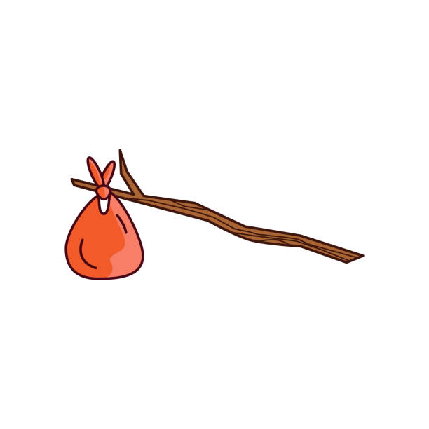 Bindle Icon Stock Illustration - Download Image Now - Homeless Person,  Runaway, Assistance - iStock