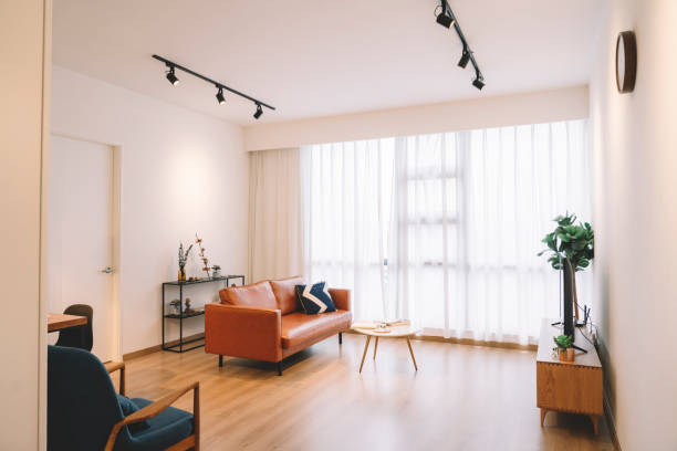 istock A simple living room with sofa and coffee table 1162635891