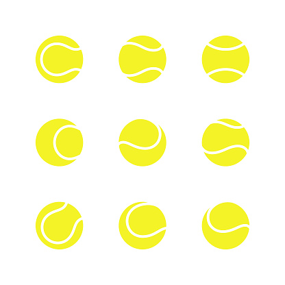 These tennis ball illustrations would make ideal design elements for your sporting design project. The illustrator 10 vector file can be coloured and customized to suit your needs and scaled infinitely without any loss of quality.