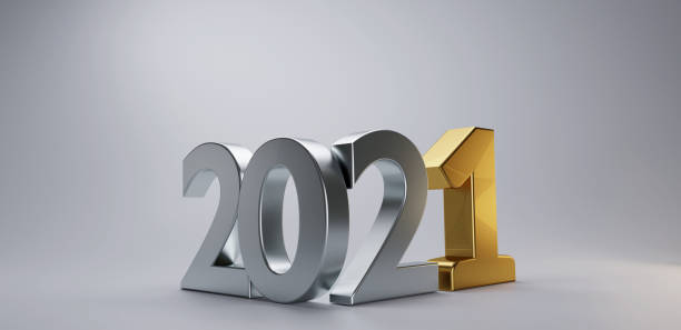 istock new year silver golden 2021 3d-illustration isolated on light grey background 1162638584