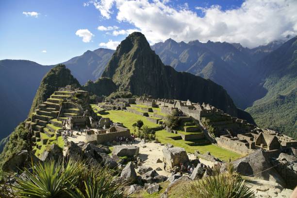 istock Machu Picchu ruin in the Andes Mountains 1162639416