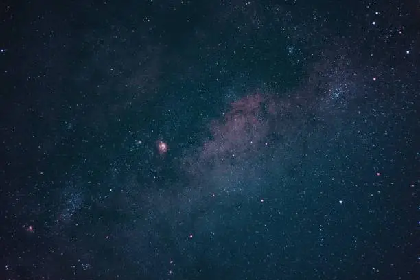 Photo of Saggitarius Constellation and Hourglass Nebula